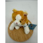 Ganz Webkinz Lil  Kinz Orange Cat Plush Kids Small Orange White Sealed Code Tag