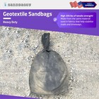 Geotextile Military Heavy Duty Sandbag Sand Bags - 26  X 14  Sandbags - 8 Oz 