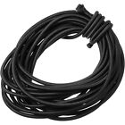 1 8  Black Shock Cord Marine Grade Bungee Heavy Duty Tie Down Stretch Rope Band