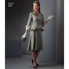 Simplicity 8242 Misses Vintage 1940 s 2 Piece Dress  Sewing Pattern  - Sz 10-18