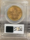 1885s  20 Gold Liberty Double Eagle Pcgs Ms62 Video