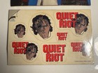 Quiet Riot Metal Health Vtg 1984 Stickers   Postcard Freezz Frame Promo Gram