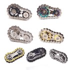 7pc Fidget Metal Hand Spinner Rainbow Focus Adhd Autism Finger Toy Gyro New Gift