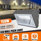 Led Wall Pack Light 150w Dusk To Dawn Commercial Outdoor Security Area Lighting