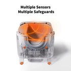 Used-open-top Self-cleaning Cat Litter Box  Automatic odor Free  Safety Features