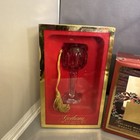 New Trio Gotham Crystal Wine Glass Ornament  Crystal Santa Bowl   Lenox Votive