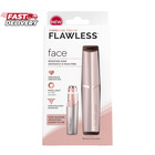 Finishing Touch Flawless Facial Hair Remover For Women  Rose Gold Face Razor Wit