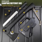 Camping Hand Axe W  Sheath   Survival Gear Lightweight Hatchet W  Nested