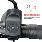 Bicycle Charging Horn Super Loud Bells Mountain Bike Electric Mtb Usb Charge Us