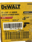 Dewalt Dw 49202b 6  X 5 8-11  Carbon Stringer Wheel   020 Wire