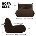 Yvdnhp Bean Bag Chair  Memory Foam Bean Bag Sofa Large Bean Bag Chair Adults