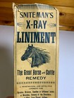 Antique Sniteman s X-ray Liniment Quack Medicine Box Neillsville Wisconsin