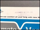 1957 Mercury Climate Master Air Conditioning Vintage Car Brochure Folder
