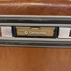 Samsonite Brown Silhouette Makeup Train Case Luggage With One Tray No Key Mint