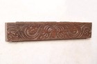 Antique Wall Panel Wooden Filigree Carving Vintage Decor Door Top Lintel Beam