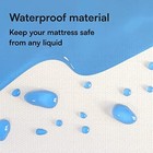 Queen Waterproof Mattress Pad Protector Cover Deep Pocket 60x80 Breathable 