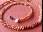 18  Kahelelani Shell Necklace In Herringbone Design  