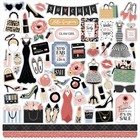 Echo Park Paper Fashion Collection Kit 12 x12  Papers Stickers Made In America