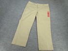 Dickies Pants Mens 42 Beige 874 Workwear Stretch Flex Work Pants Adult 42x30 New