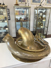 Used Yamaha Ysh-411 Brass Sousaphone  Repairman s Special  For Parts Only