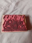 House-mouse Designs  Inc  Wooden Rubber Stamp 2007 Singing In The Rain Hmur1064
