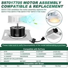 750 B Unit 97017705 8663rp B Unit  100cfm Fan Compatible With Broan-nutone 75   