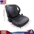 New For Toyota Forklift Seat With Seatbelt   Switch Adjustable Back Universal