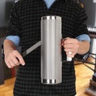 Stainless Steel Guiro Instrument Latin Percussion Metal Guiro Instruments