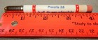 Vintage Christian  Proverbs 3 6 Bullet Pencil  4  1 2   New