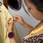 Gold Velvet Wrist Needle Insert Pin Holder Cushion For Pincushions