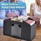 4 Deck Automatic Card Shuffler Poker Cards Shuffling Machine Casino Playing Game