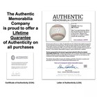 Jay Berwanger Heisman Trophy Autographed Signed Index Card Amco Coa 31092