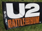 1988 U2 - Rattle And Hum Bono Edge Adam Clayton Larry Mullen Promo 118  Banner