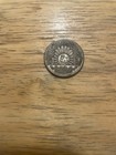 Vintage Middle Eastern Silver Coin Arabic Country Unknown