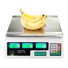 88 Lbs Digital Weight Scale Price Computing Food Meat Scale Produce Deli Fruit