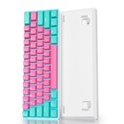 60 Percent Gaming Keyboard 61 Keys Wired Mechanical Red Switch Led Backlit