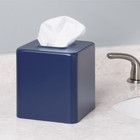Mdesign Metal Square Tissue Box Cover  Modern Facial Paper Holder - Accessories 