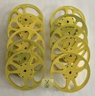 10- 16mm  400   Empty  Metal  Film  Reels      Very Nice    Yellow   Y-10  