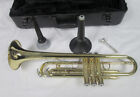 Conn 23b Trumpet Made In Usa W  Case  Mouthpiece Blessing 7c   Silencer