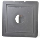 Cambo Calumet Flat Lens Board  Copal 1  Ragged Cut But Works Fine