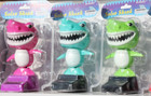 Set Of 3 Solar Dancing Sharks  Multicolor Great Happy Valentines Mothers Gift