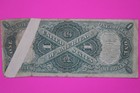 1917  1 United States Legal Tender Note Sawhorse Fr 37 Gtorn   Taped 04