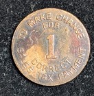 Arizona State Tax Commission To Make Change For 1 Correct Sales Tax Paym Token 