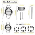 Dumpling Press Mold Set And Cutter Dumpling Skin Maker Stuffing Spoon Flour Ring