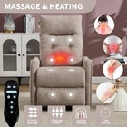 Massage Heat Power Lift Recliner Chair For Elderly Small Space Usb Ports Heated