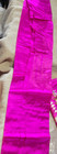 2pc Vintage Embroidered Satin Asian Pajamas Loungewear 1950s New  Pink  W Dragon