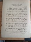 Vintage Sheet Music I ll Be Home When The Clock Strikes Ten Piano Music
