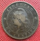Argentina 1890 Bronze 1 Centavo  Km  32