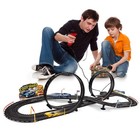 Slot Car Race Track Set Electric Powered Race Track Dual Racing Car Track Set
