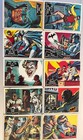 1966 Batman Topps Black Bat Card Set  only Missing  1    Riddler Back  15 Bonus